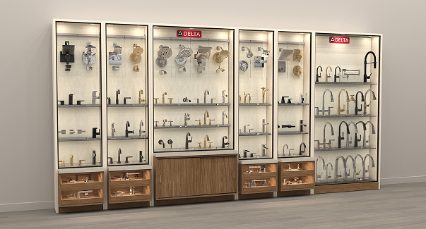 Delta Showroom Display Fixtures